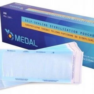 Torebka pap. folia do sterylizacji 13,5 cm x 25 cm ( 200 sztuk )