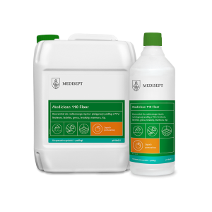 MC 110 Koncentrat do mycia i konserwacji podłóg Zapach Pomarańczy 1 L Medisept