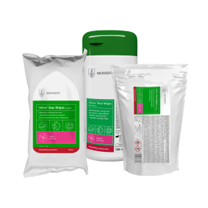 Velox Duo Wipes Alkoholowe Chusteczki (100 szt. opakowanie) Medisept