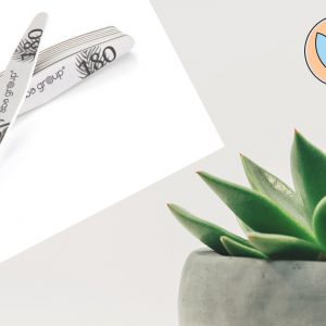 Pilniki do paznokci FLAMING Aba Group WINGS 100/180 STANDARD