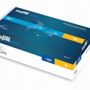 Rękawiczki nitrylowe niebieskie easyCARE roz. M 100 szt. ZARYS