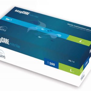 Rękawiczki nitrylowe niebieskie easyCARE roz. L 100 szt. ZARYS