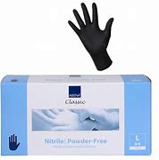Rękawiczki nitrylowe Gloves Nitryle Classic Sensitive Black r0z. L 100 szt. Abena