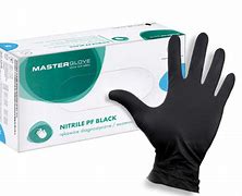 Rękawiczki nitrylowe Gloves Nitryle Classic Sensitive Black roz. S 100 szt. Abena