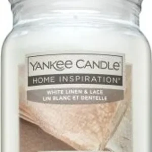 Yankee Candle Home Inspiration Duży White Linen & Lace