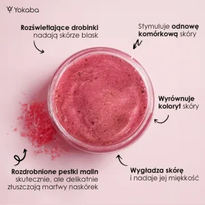 Sweet Raspberry Scrub Essence Malinowy Peeling do Ciała 250 g.